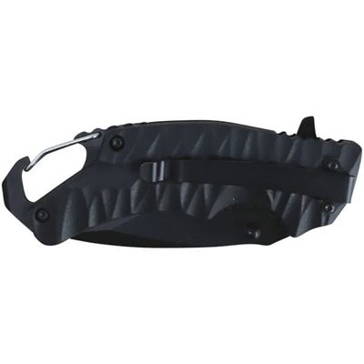Klappmesser ELITE GATOR mit Karabiner SCHWARZ