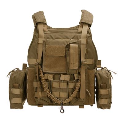 Taktische Weste RANGER mit MOLLE COYOTE