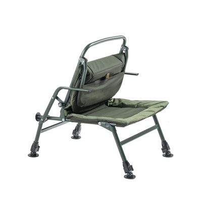 Stuhl mit hoher Rückenlehne und teleskopischen Beinen Premium Long