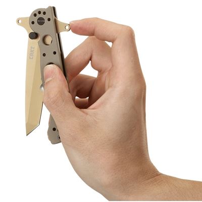 Klappmesser M16 SPECIAL FORCES Kombiklinge DESERT CRKT M16-13DSFG 7