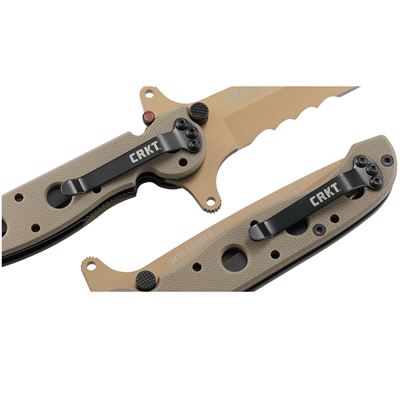 Klappmesser M16 SPECIAL FORCES Kombiklinge DESERT CRKT M16-13DSFG 9