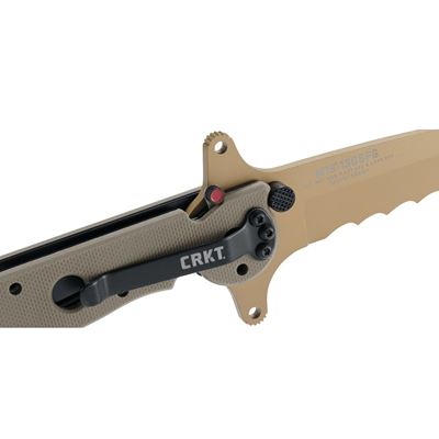 Klappmesser M16 SPECIAL FORCES Kombiklinge DESERT CRKT M16-13DSFG 10