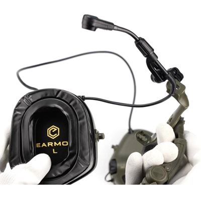 M16A ARC Helmadapter für Kopfhörer PLUS FOLIAGE GREEN