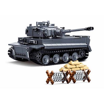 Panzerkampfwagen VI Tiger RC-Schwerpanzer-Bausatz mit Fernbedienung Sluban M38-B0851 5
