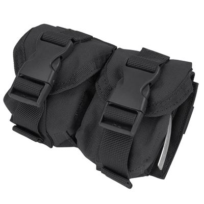 Double Granade Pouch MOLLE SCHWARZ