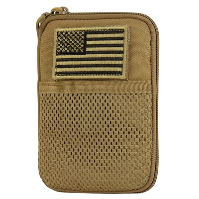 Pouch MOLLE Universal mit Flagge COYOTE BROWN