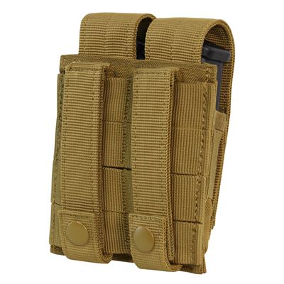 Double Mag Pouch MOLLE M9 COYOTE BROWN