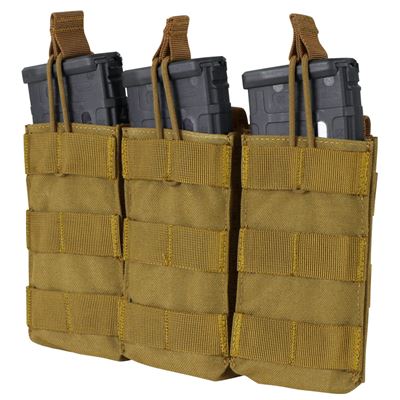 Open Mag Pouch MOLLE 3xM4 COYOTE