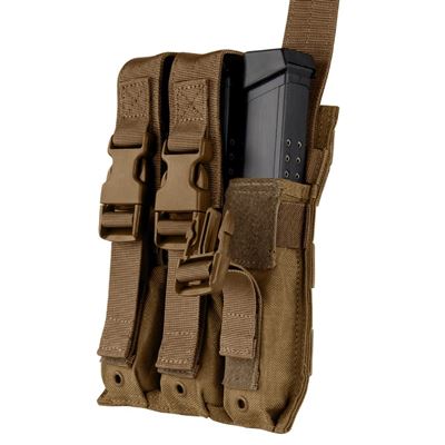 Mag Pouch MOLLE 3xMP5 COYOTE BROWN
