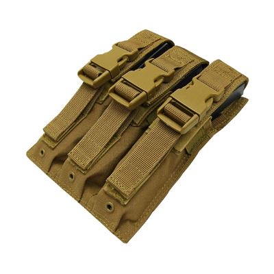 Mag Pouch MOLLE 3xMP5 COYOTE BROWN