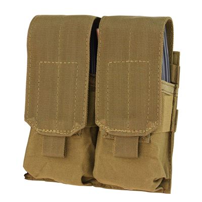 Double Mag Pouch MOLLE M4 COYOTE BROWN