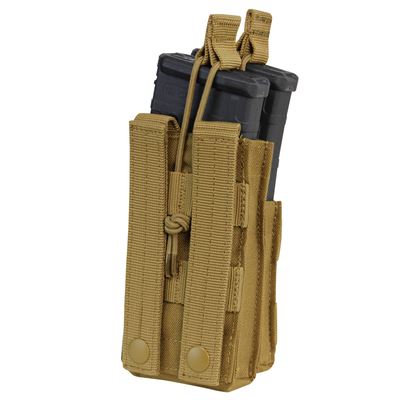 Open Mag Pouch MOLLE 2xM16 COYOTE BROWN