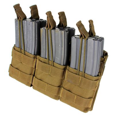 Open Mag Pouch MOLLE 6xM16 COYOTE
