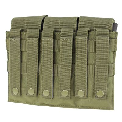 Mag Pouch MOLLE 3xM16 GRÜN