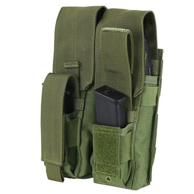 Mag Pouch KANGAROO 2xAK+2xpistol GRÜN