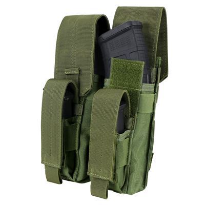 Mag Pouch KANGAROO 2xAK+2xpistol GRÜN