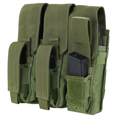 Mag Pouch KANGAROO 3xAK+3xpistol GRÜN