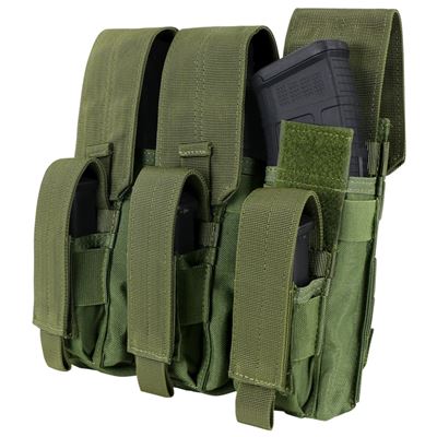 Mag Pouch KANGAROO 3xAK+3xpistol GRÜN