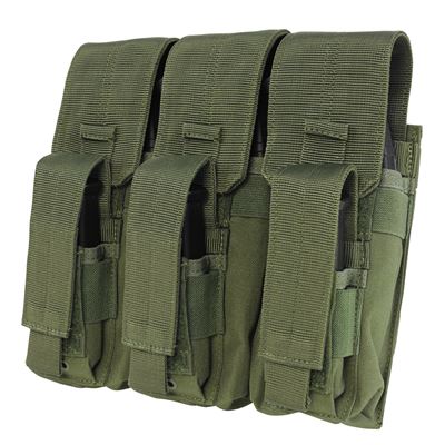 Mag Pouch KANGAROO 3xAK+3xpistol GRÜN