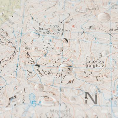 WANDERER wasserdichte Kartentasche SCHWARZ HIGHLANDER MAP004 3
