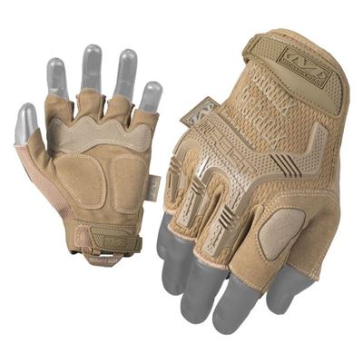 Handschuhe Mechanix M-Pact FINGERLOS COYOTE