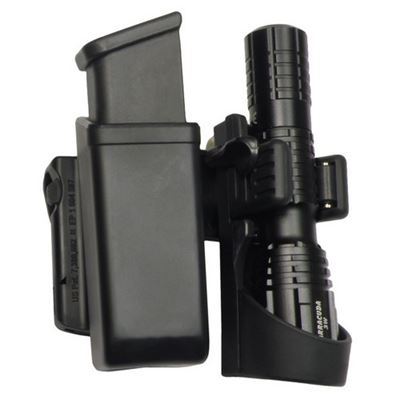 Kombi Pouch rotierend für Mag 9mm LUGER und Taschenlampe LHU-04