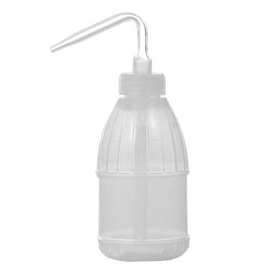 Laborflasche PE 250 ml mit Glas Steigrohr
