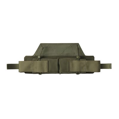 Double Pistol Mag Pouch HORIZONTAL OLIVE GREEN