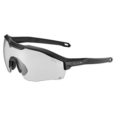 Taktische Brille MY6 EYESHIELD SCHWARZ Rahme KLAR GLAS
