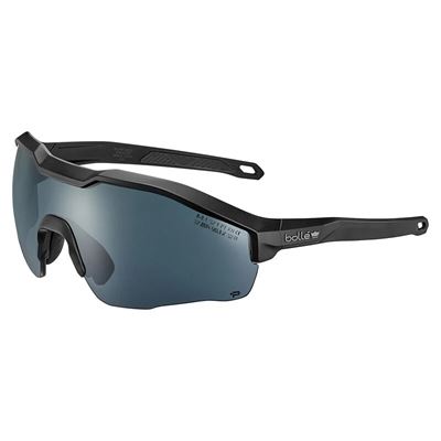 Taktische Brille MY6 EYESHIELD SCHWARZ Rahme RAUCHGLAS