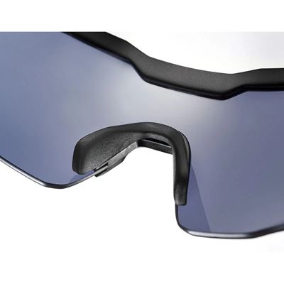 Taktische Brille MY6 EYESHIELD SCHWARZ Rahme RAUCHGLAS