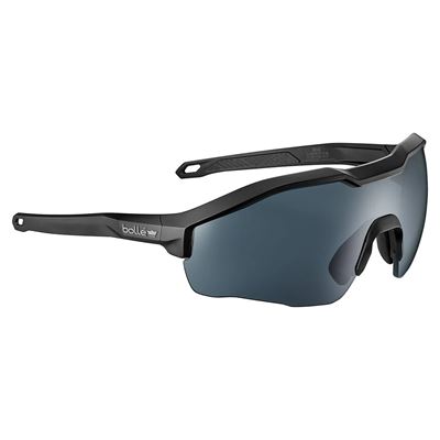 Taktische Brille MY6 EYESHIELD SCHWARZ Rahme RAUCHGLAS