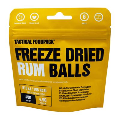 Gedehydriertes Essen rumkugeln TACTICAL FOODPACK N0015 2