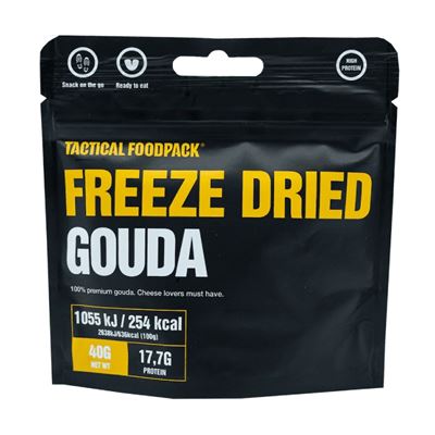 Gedehydriertes Essen getrocknete Gouda-Käsewürfel TACTICAL FOODPACK N0017 2