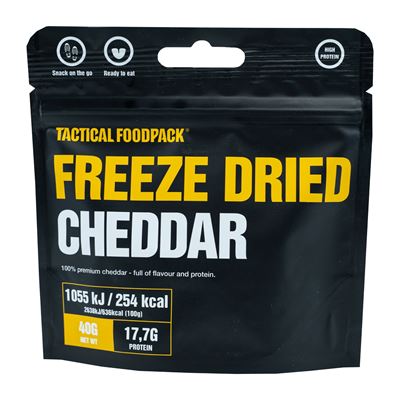 Gedehydriertes Essen getrocknete Cheddar-Käsewürfel TACTICAL FOODPACK N0018 2
