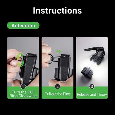 Taktischer Übungsblitzgranate 11000 Lumen – 130 Dezibel