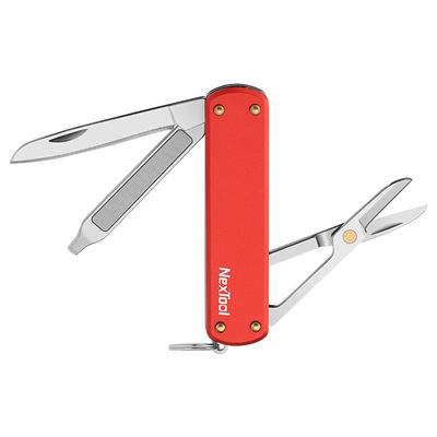 MINI POCKET Multifunktions-Taschenmesser ROT
