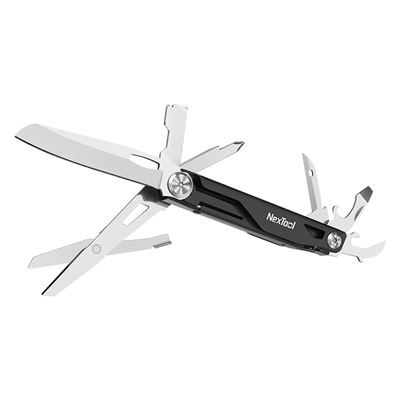 EDC Multifunktions-Taschenmesser SCHWARZ