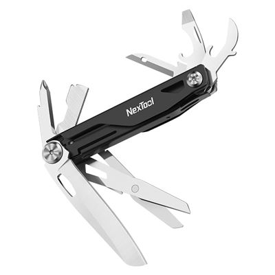 EDC Multifunktions-Taschenmesser SCHWARZ