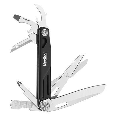 EDC Multifunktions-Taschenmesser SCHWARZ