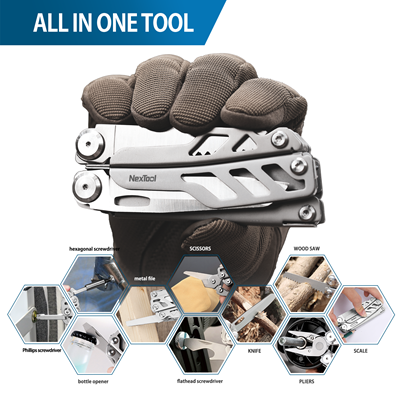 Flaggschiff Pro Multi Tool SILBER