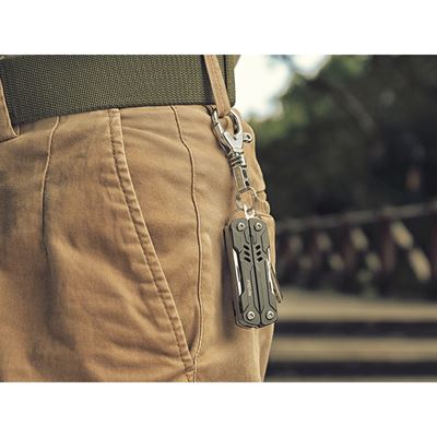 MINI SAILOR Multifunktionswerkzeug mit Schere SCHWARZ