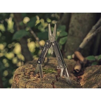 MINI SAILOR Multifunktionswerkzeug mit Schere SCHWARZ