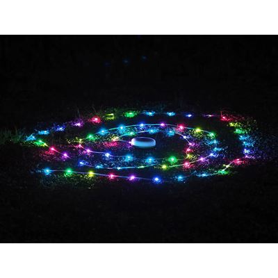 Campinglaterne MILKY WAY RGB mit LED-Kette