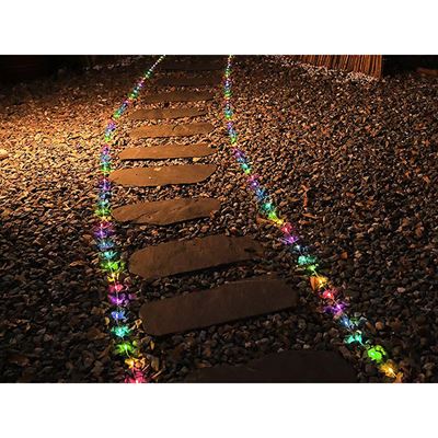 Campinglaterne MILKY WAY RGB mit LED-Kette