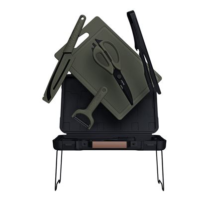 BBQ-Grillset im Kunststoffkoffer