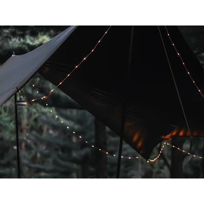 Campinglaterne MILKY WAY mit LED-Kette
