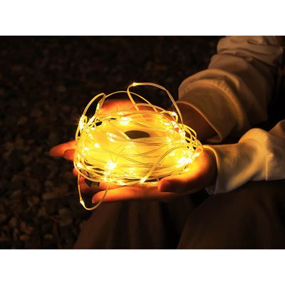 Campinglaterne MILKY WAY mit LED-Kette