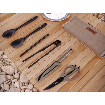 OUTDOOR Kochbesteck-Set inkl. Verpackung