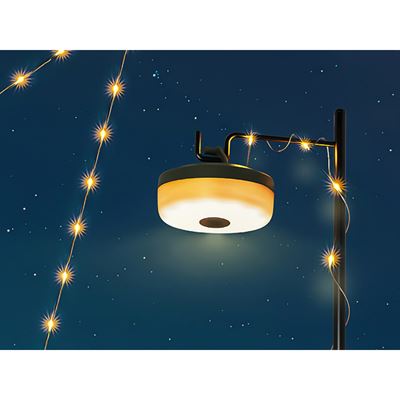 Campinglaterne MILKY WAY GW20 mit LED-Kette